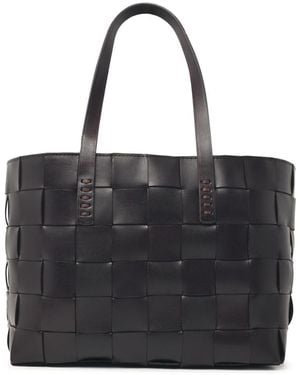 Dragon Diffusion 'Japan Tote' Dark Leather Bag - Black