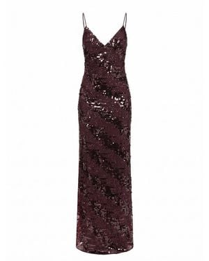Nissa Evening Dress - Purple