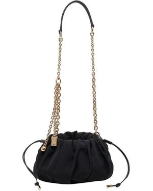 Chloé Plisse' Clutch Bag - Black