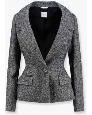 Dior Dior Bouclette Chevron Blazer - Black