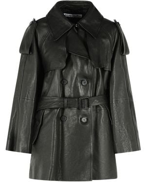 Acne Studios Leather Jacket - Black