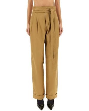Saint Laurent Pants "Gurhka Serge" - Natural