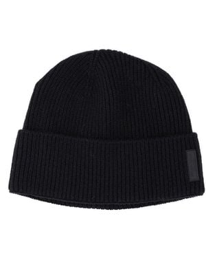 Giorgio Armani Beanie Hat - Black