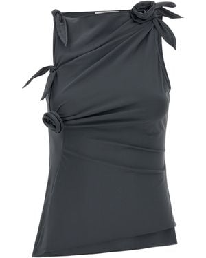 Coperni Polyamide Tank Tops - Gray