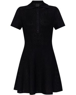 Givenchy Polo Knit Dress - Black