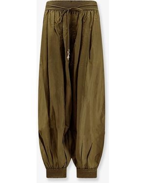 Zimmermann Silk Harem Pants - Green