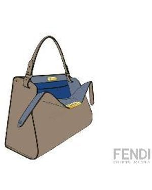 Fendi Shoulder Bags - Blue