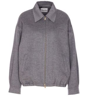 ブルゾン MiuMiu FW25 JACKET (MPV940SOOO 17PW F0401) Miu Miu Jackets for Women | Online Sale up to 31% off | Lyst