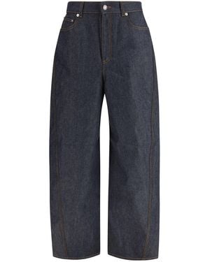 Givenchy Raw Cocoon Pants - Blue