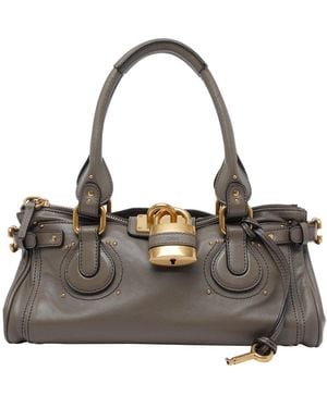 Chloé Paddington Handbag - Gray