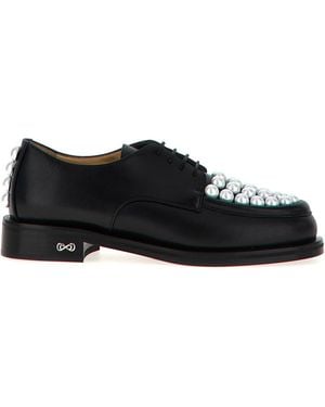 Mach & Mach Mach & Mach 'Sirene' Lace Up Shoes - Black