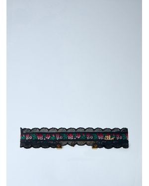 Chloé Chloé Folk Floral-Motif Necklace - Blue