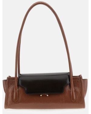 Marni Trunkette Shoulder Bag - White