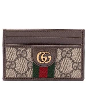Gucci 'Ophidia' Card Case - White