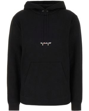 Saint Laurent Clothing Sweatshirts - Black