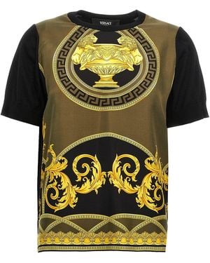 Versace 'La Coupe Des Dieux' Top - Black