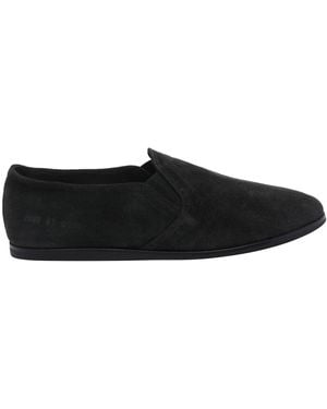 Common Projects Suede Slippers - Black