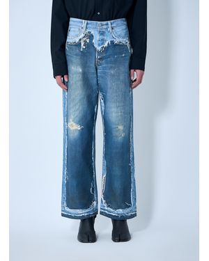Acne Studios Trompe-'Oeil Jeans - Blue