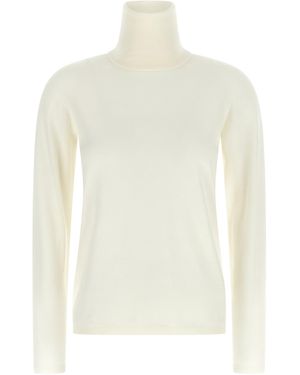 Max Mara 'Saluto' Turtleneck Sweater - White