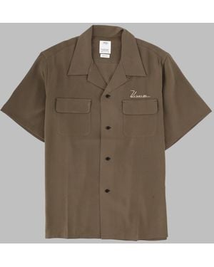 Visvim Short Sleeve Camp Shirt - Brown