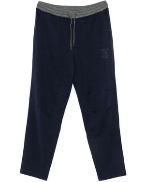 Brunello Cucinelli Cotton Blend Sweatpants - Blue