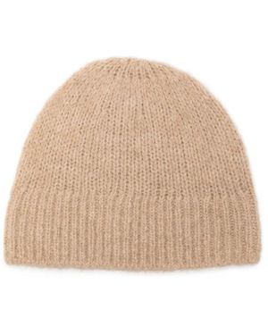Dries Van Noten Knitted Beanie Cap - Natural