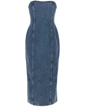 Magda Butrym Denim Dress - Blue