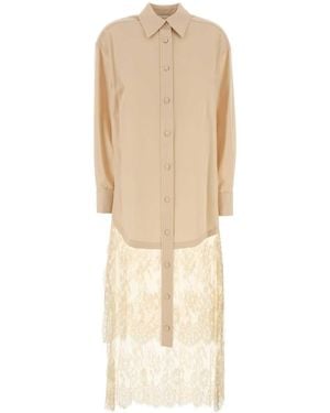 Zimmermann Cream Stretch Wool Valiant Shirt - Natural