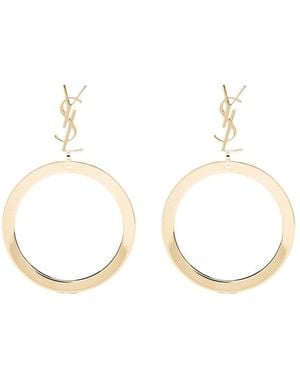 Saint Laurent Earrings - Metallic