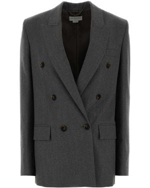 Stella McCartney Flannel Blazer - Black