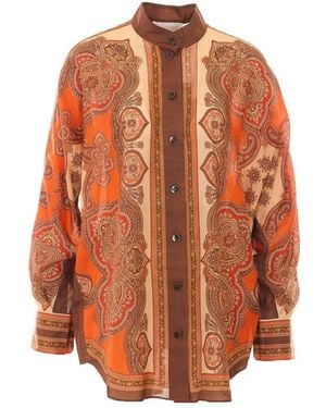Zimmermann Mahon Dolman Shirt - Orange
