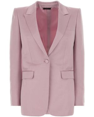 Tom Ford Powder Cotton Blend Blazer - Pink