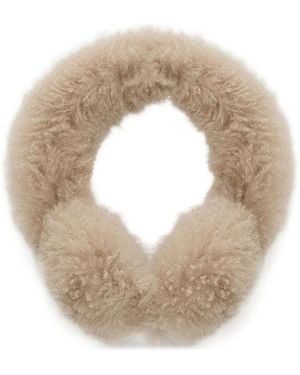 Yves Salomon Neutrals Hats - Natural