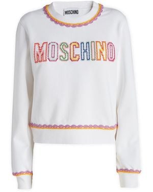 Moschino Clothing Sweatshirts - White
