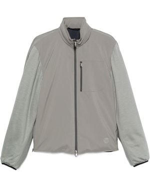Brioni Nylon Golf Blosuon Jacket - Gray