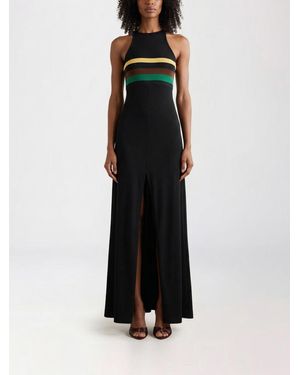 Saint Laurent Viscose Jersey Dress - Black