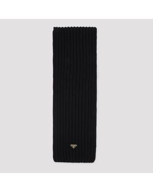 Prada Wool Scarf - Black