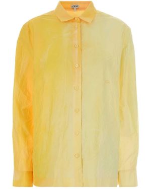 Loewe Relaxed Solid Shirt - Yellow