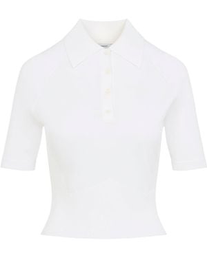 Givenchy Knit Polo - White