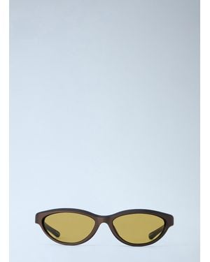 Jacquemus Curvo Sunglasses - Brown