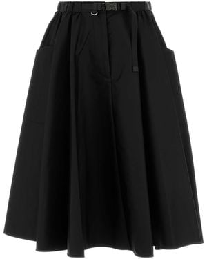 Prada Re-Nylon Skirt - Black