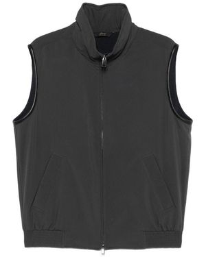 Brioni Nylon Down Vest - Black