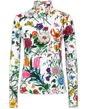 Gucci Printed T-Shirt - White