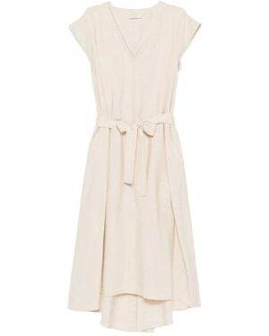 Peserico Neutrals Dresses - Natural