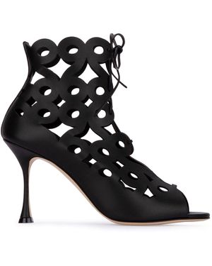 Manolo Blahnik Stivali - Black