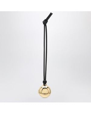 Loewe Pendant With Anagram Medallion - Metallic