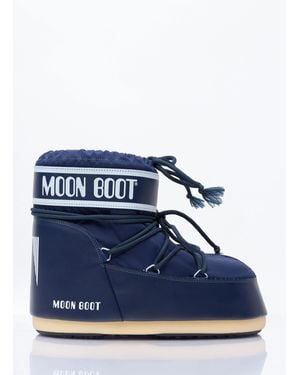 Moon Boot Icon Low Nylon Boots - Blue