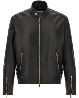 Versace Biker Jacket - Black