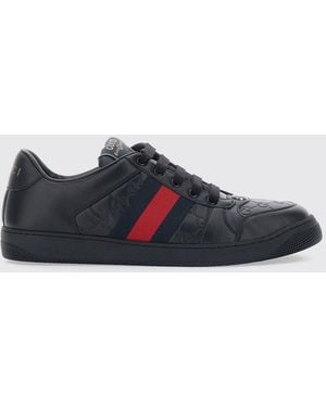 Gucci Screener Sneakers - White