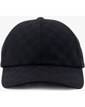 Gucci Gg Ripstop Baseball Hat - Blue